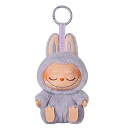 Cute Labubu the Monsters Box Toy Sweetheart Vinyl Doll Kawaii Backpack Pendant Decoration Plush Doll Clothes Keychain Gifts